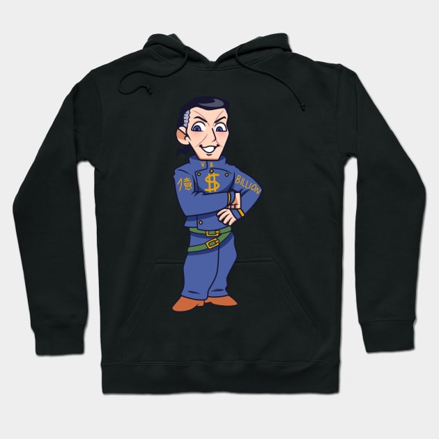 Mini Okuyasu Nijimura Hoodie by emmydragonartz 